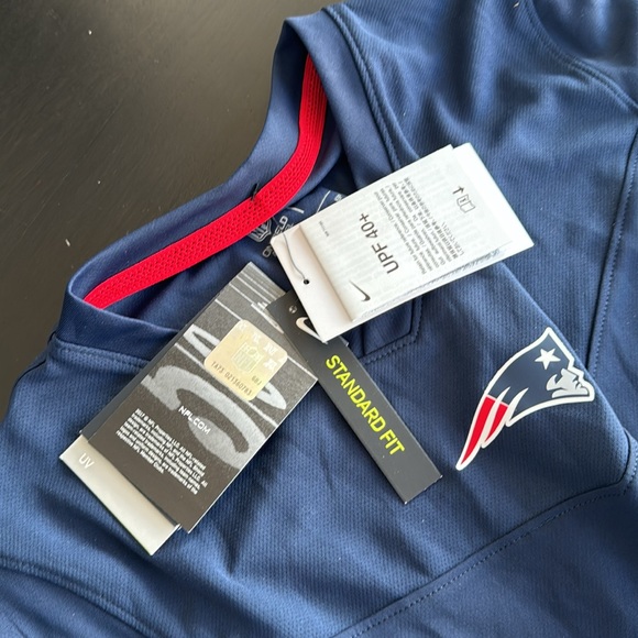 New England Patriot long sleeve on field Nike  dri-fit - Picture 4 of 5